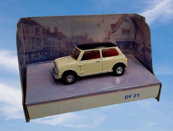 1990-Matchbox Dinky Collection DY-21 `1964 Austin Mini Cooper S in Box