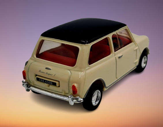 1990-Matchbox Dinky Collection DY-21 `1964 Austin Mini Cooper S in Box