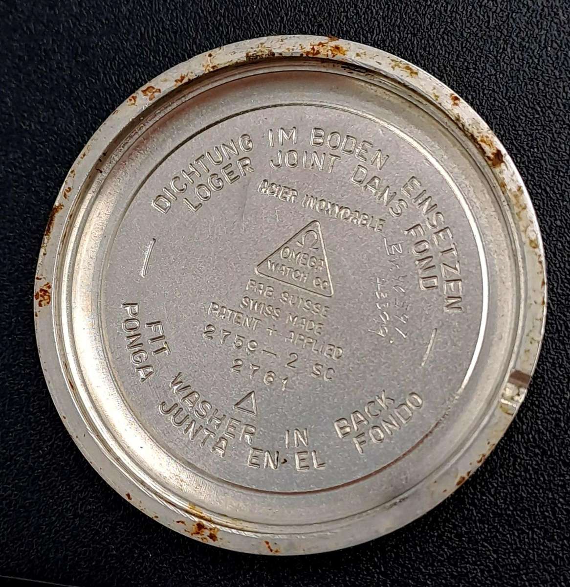 Vintage 1950's  Omega Seamaster NOT working for Spares or repairs 420 MOVEMENT sn 13939273