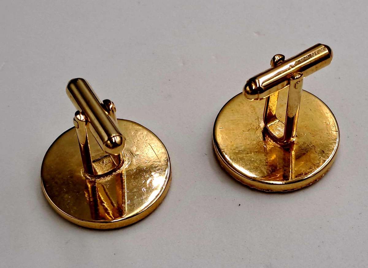 Vintage SAA (SAL) South African Airways Diplomat Cufflinks - Boxed