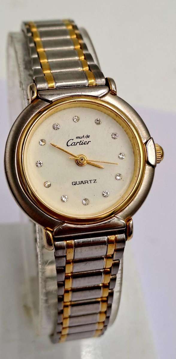 Pre-Owned Ladies Must de Cartier Quarts Watch-Working