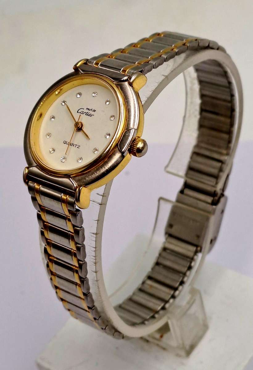 Pre-Owned Ladies Must de Cartier Quarts Watch-Working