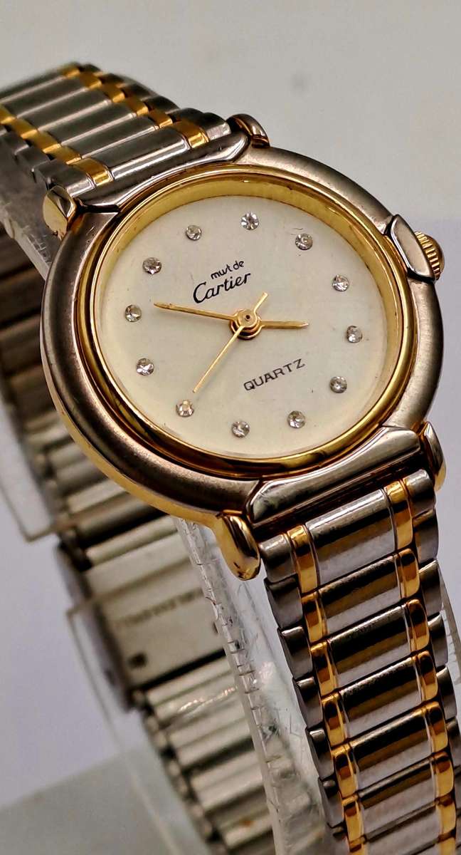 Pre-Owned Ladies Must de Cartier Quarts Watch-Working