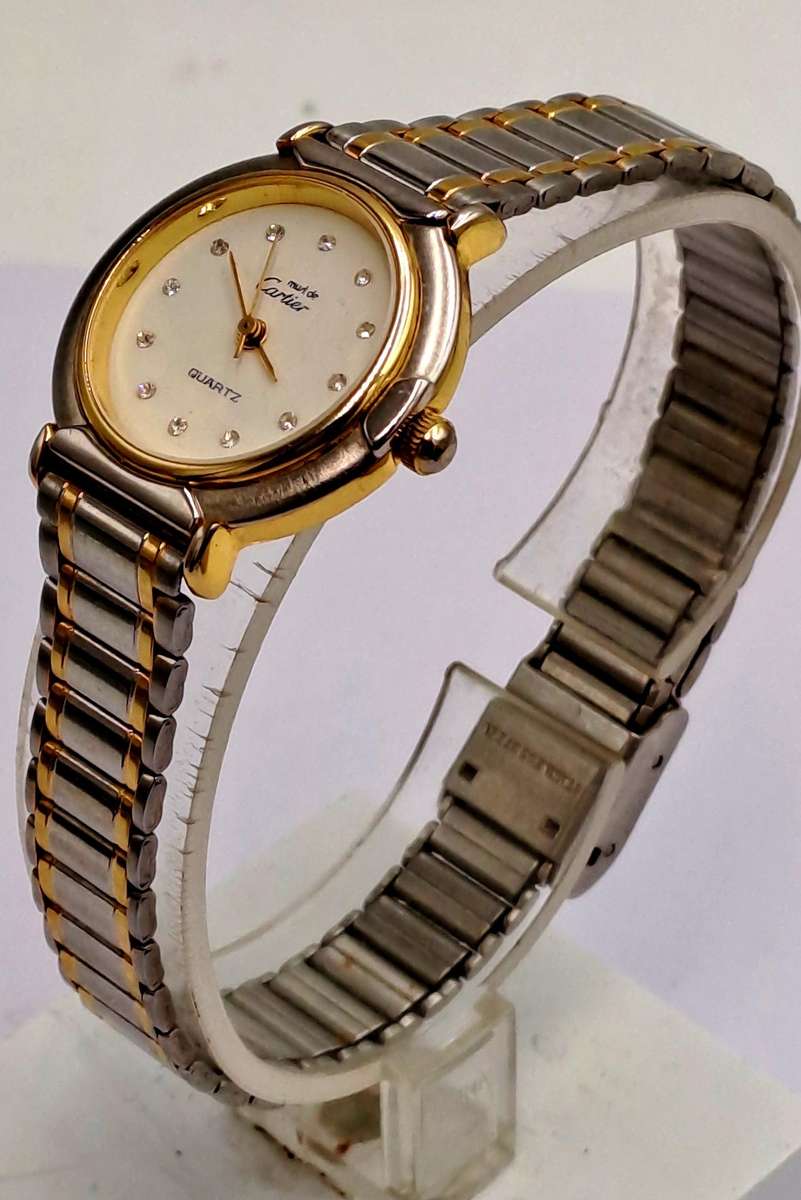 Pre-Owned Ladies Must de Cartier Quarts Watch-Working