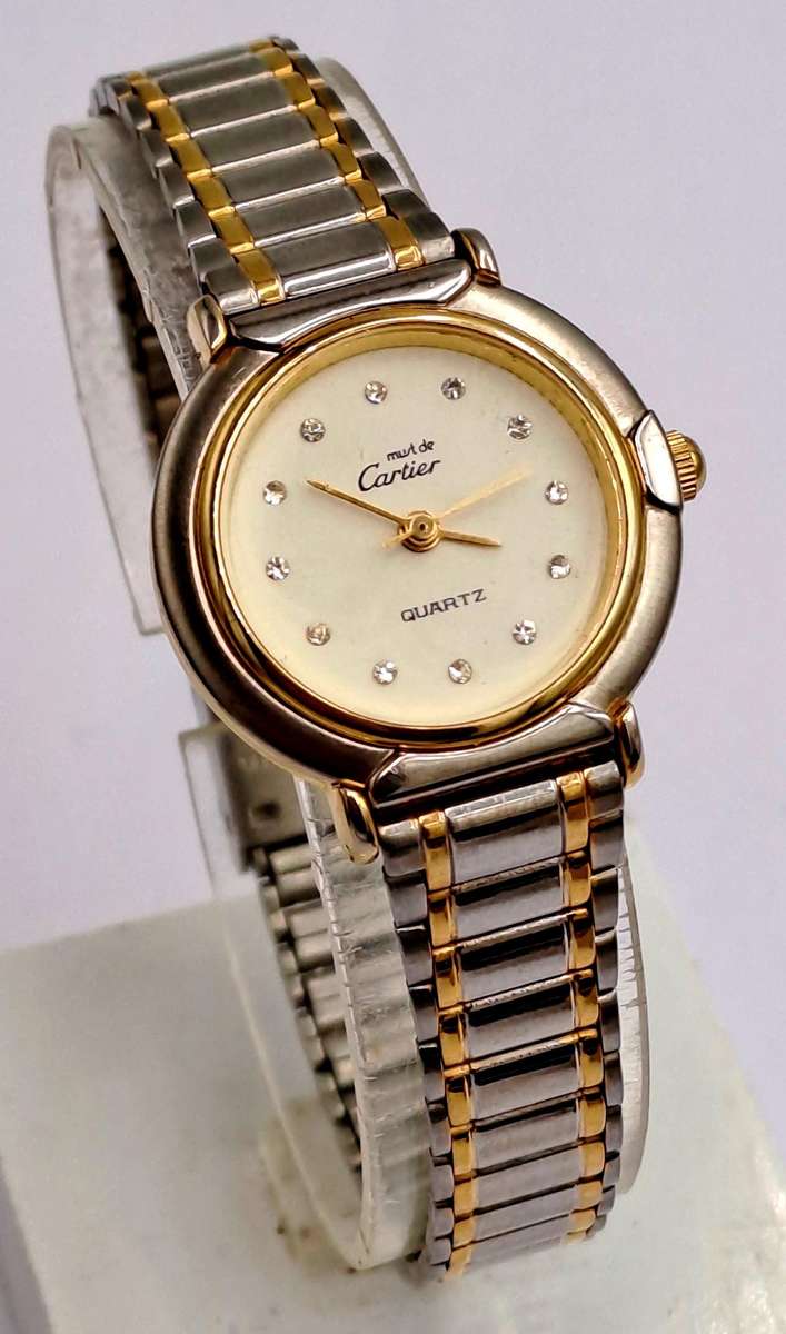 Pre-Owned Ladies Must de Cartier Quarts Watch-Working