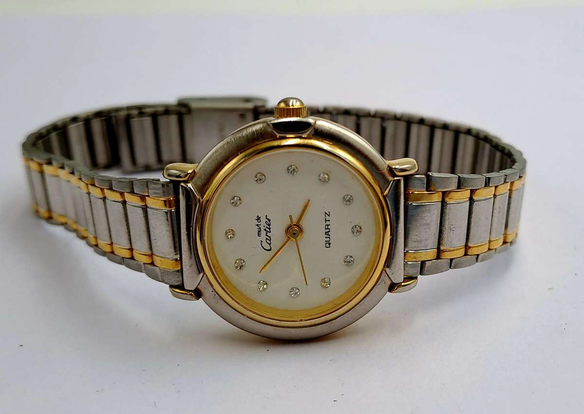 Pre-Owned Ladies Must de Cartier Quarts Watch-Working