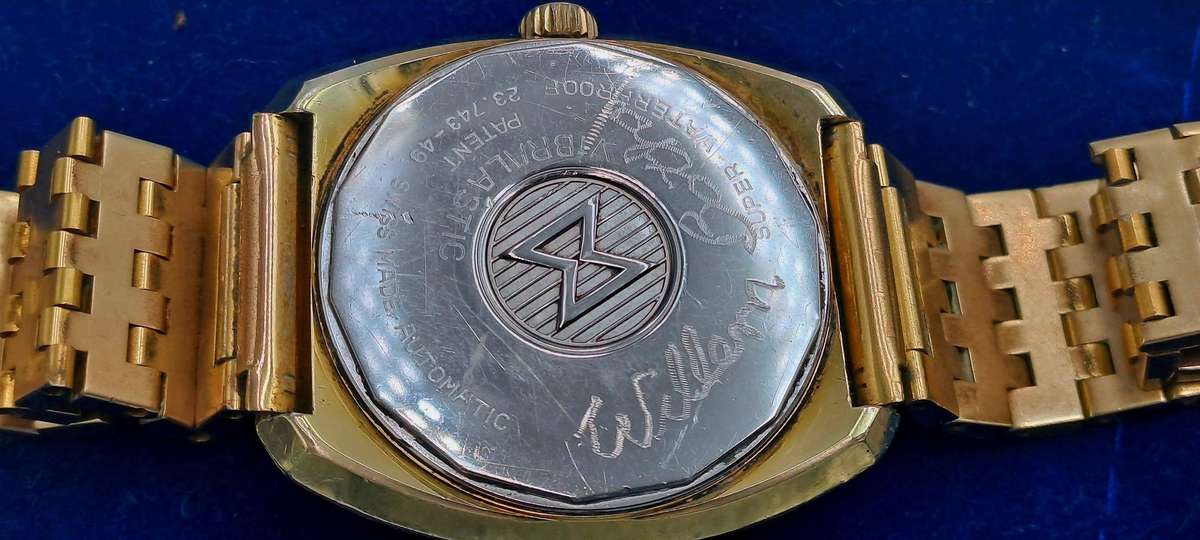 Vintage  1970's Swiss Men's DELFIN Acapulco 202 Automatic Watch -Working