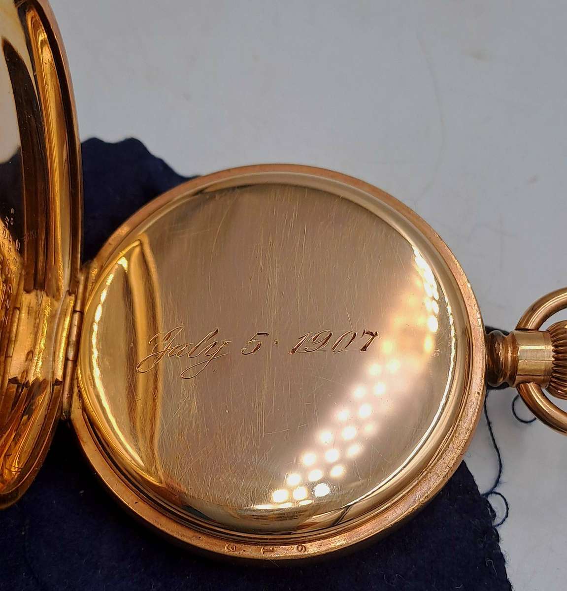 Antique Waltham 10ct Gold Plated Pocket Watch great condition Made in the USA-NOT RUNNING