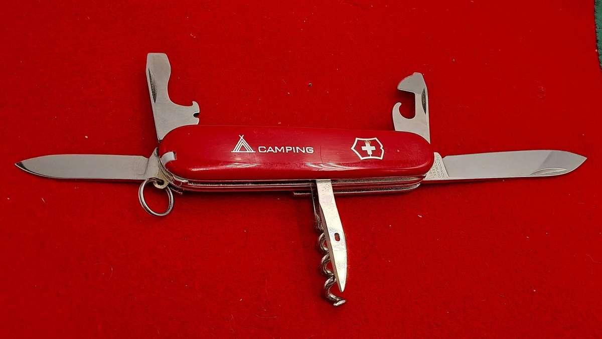 Victorinox Swiss Army "Camping" Multi-Purpose Pocket Knife