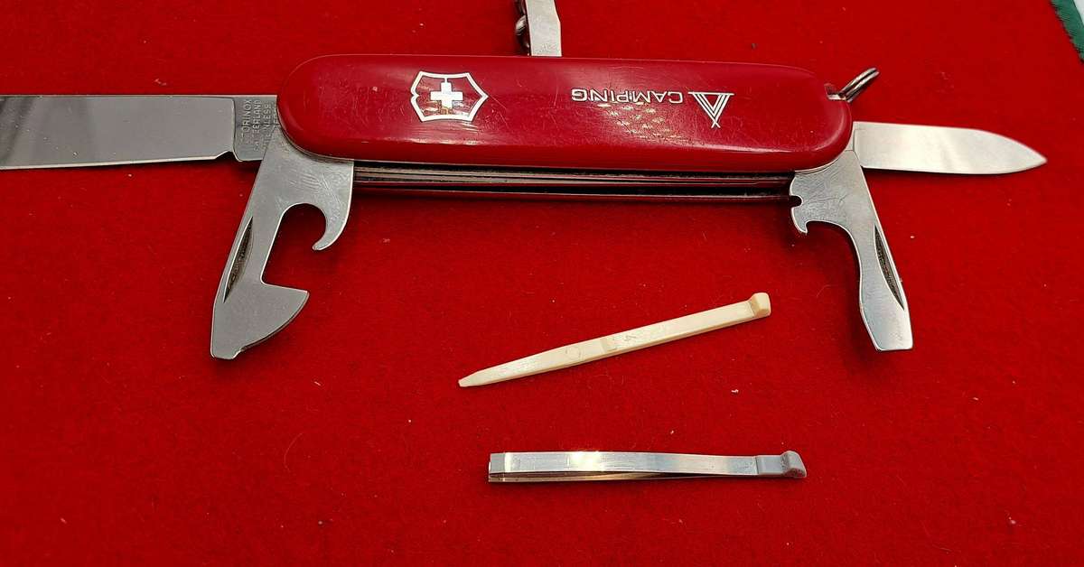 Victorinox Swiss Army "Camping" Multi-Purpose Pocket Knife