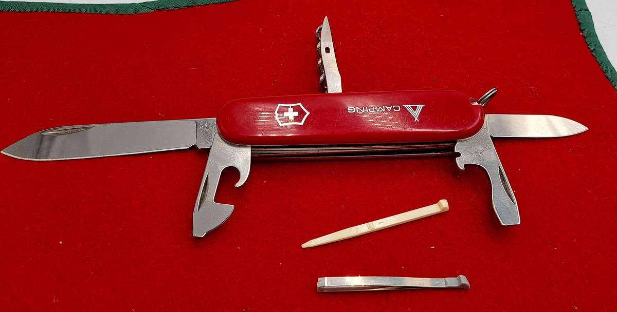 Victorinox Swiss Army "Camping" Multi-Purpose Pocket Knife