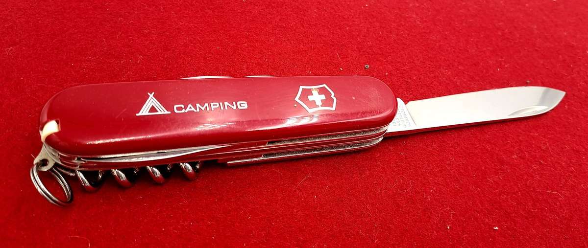 Victorinox Swiss Army "Camping" Multi-Purpose Pocket Knife