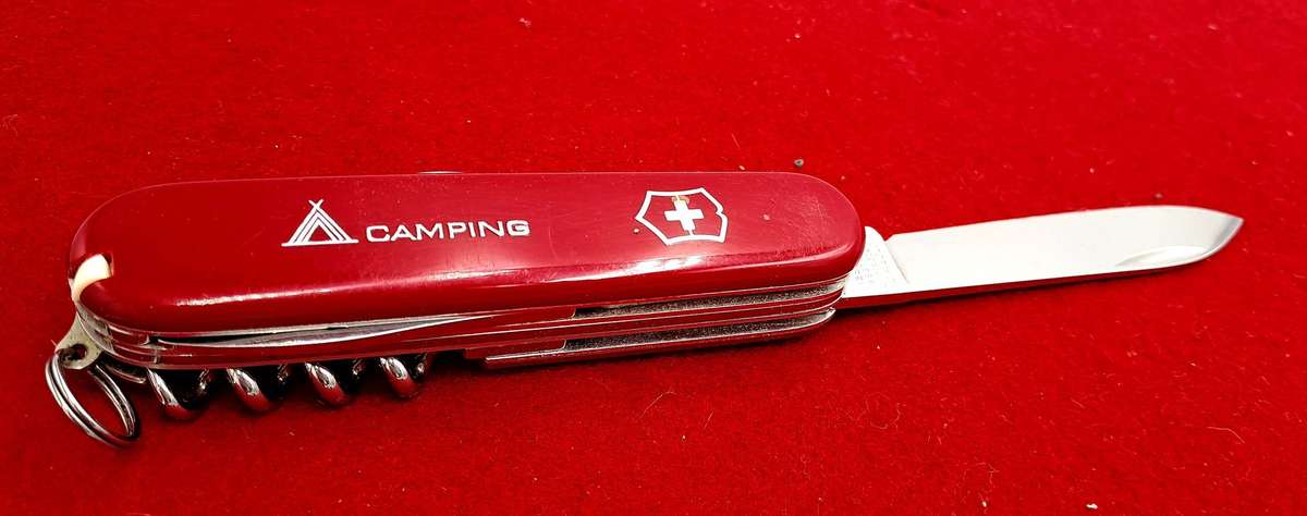 Victorinox Swiss Army "Camping" Multi-Purpose Pocket Knife
