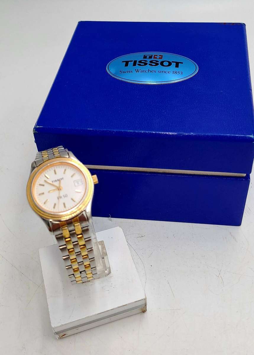 Original Pre-Owned ladies Tissot PR50 Quartz Watch -Working boxed