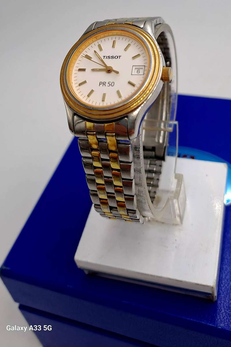 Original Pre-Owned ladies Tissot PR50 Quartz Watch -Working boxed