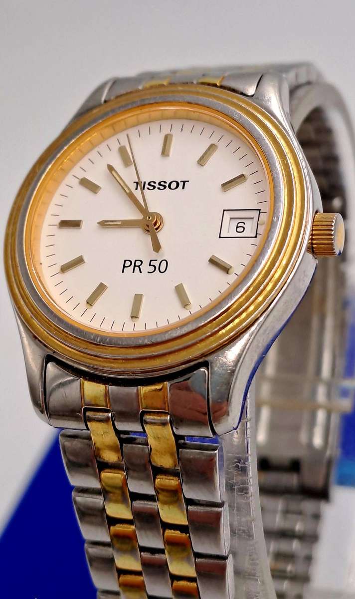 Original Pre-Owned ladies Tissot PR50 Quartz Watch -Working boxed