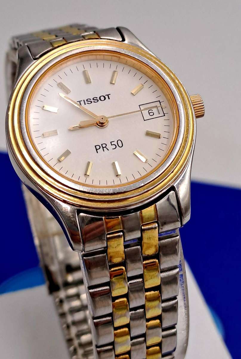 Original Pre-Owned ladies Tissot PR50 Quartz Watch -Working boxed