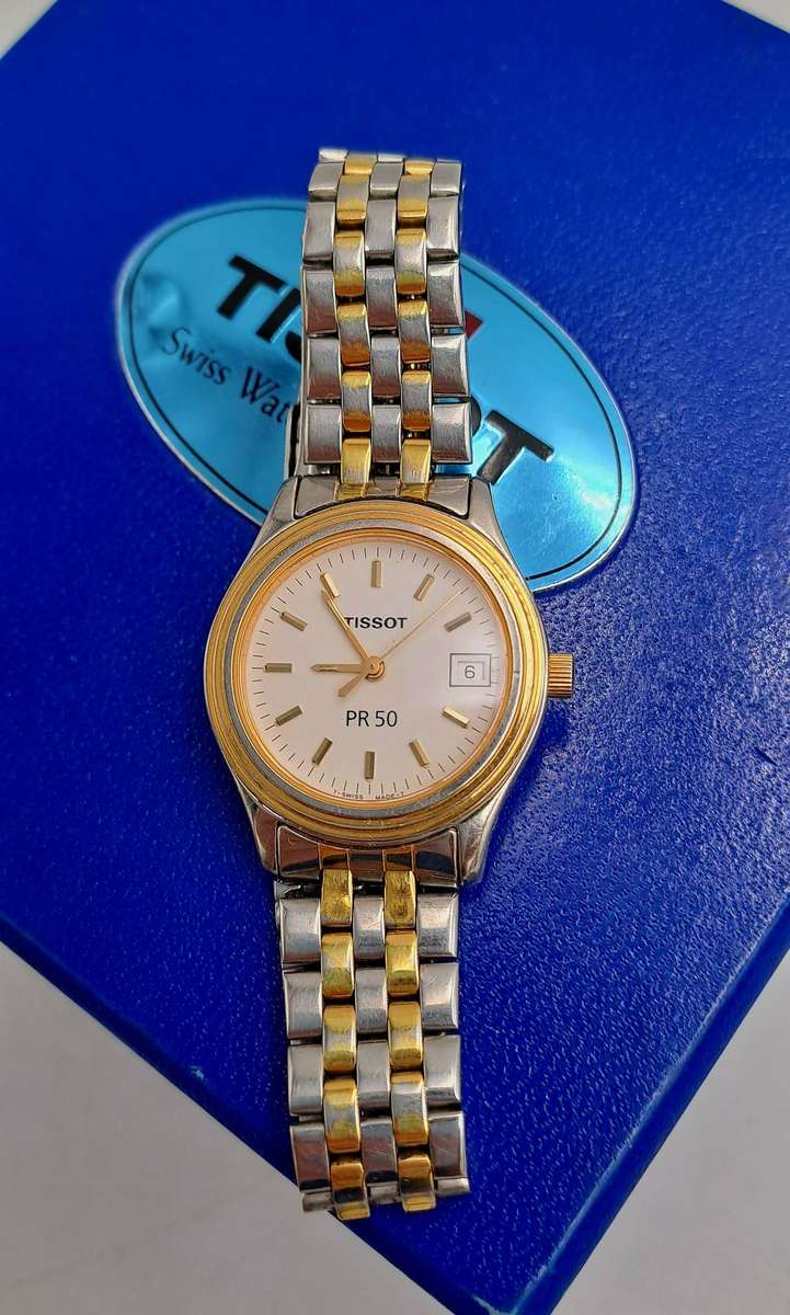 Original Pre-Owned ladies Tissot PR50 Quartz Watch -Working boxed