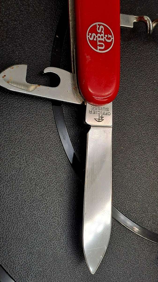 The Original Victorinox Swiss Army Knife -Officer Model -Box damaged - Branded