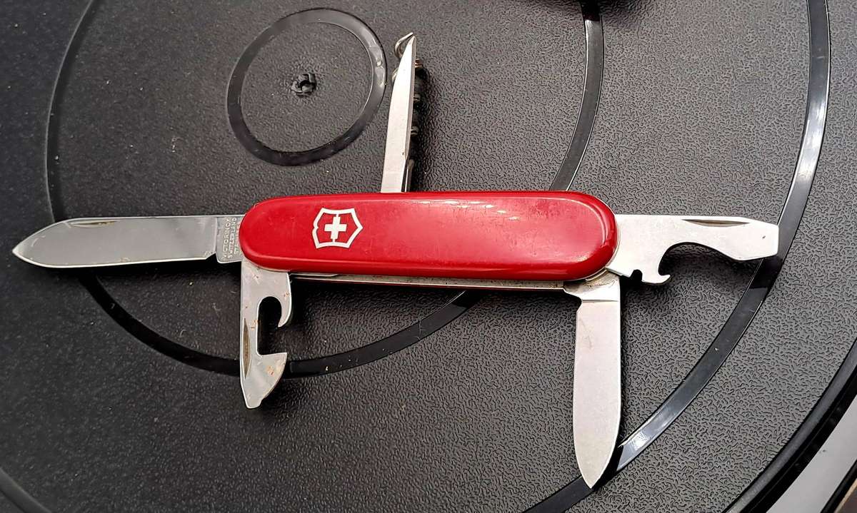 The Original Victorinox Swiss Army Knife -Officer Model -Box damaged - Branded