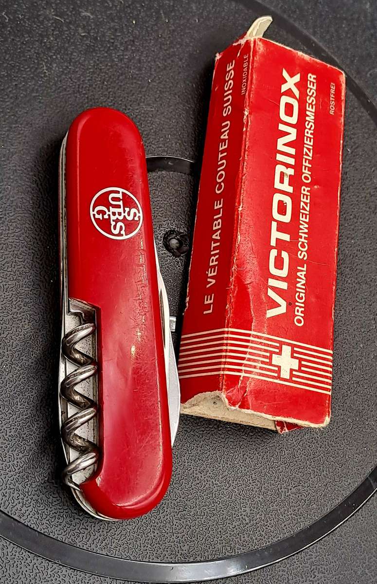 The Original Victorinox Swiss Army Knife -Officer Model -Box damaged - Branded