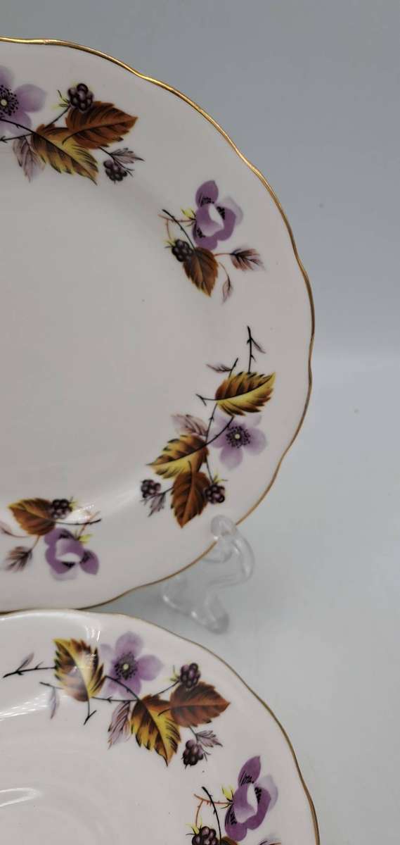 Vintage Queen Anne Bone China Trio- Ridgeway Potteries England - 4 available