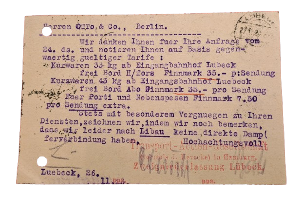 1923 German Postcard (see all Photo's)