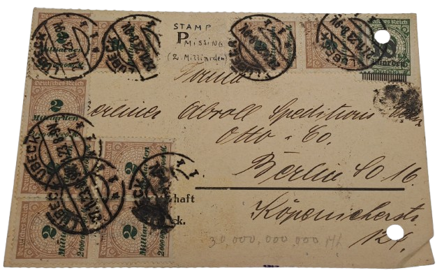 1923 German Postcard (see all Photo's)