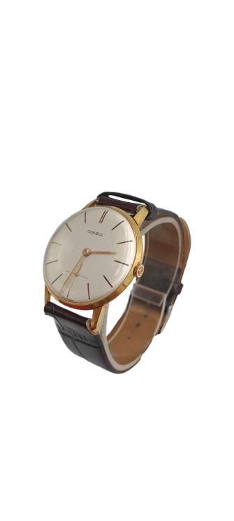 Vintage CONSUL Swiss Made Mechanical Men's Watch -Working