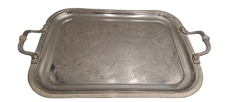 4 Pc Vintage Silverplate EPNS Teaset (Unmarked) Heavy Items