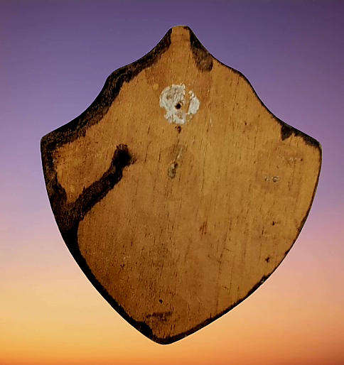 Vintage SADF Wall Plague with Large Field Artillery, Marksman and 4th Artillery brass & enamel badge