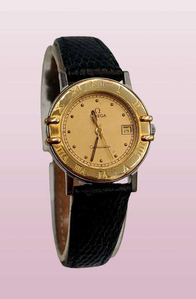 Vintage Ladies Omega Constellation Quartz Watch working