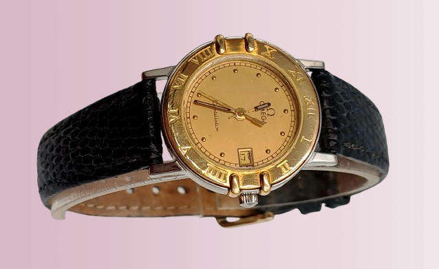 Vintage Ladies Omega Constellation Quartz Watch working