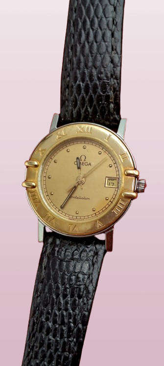 Vintage Ladies Omega Constellation Quartz Watch working