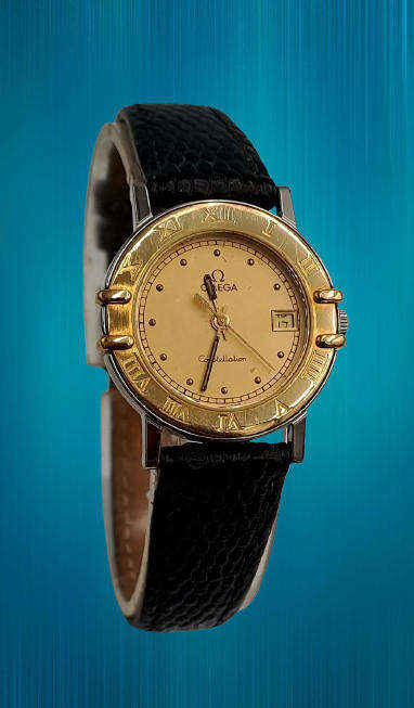 Vintage Ladies Omega Constellation Quartz Watch working