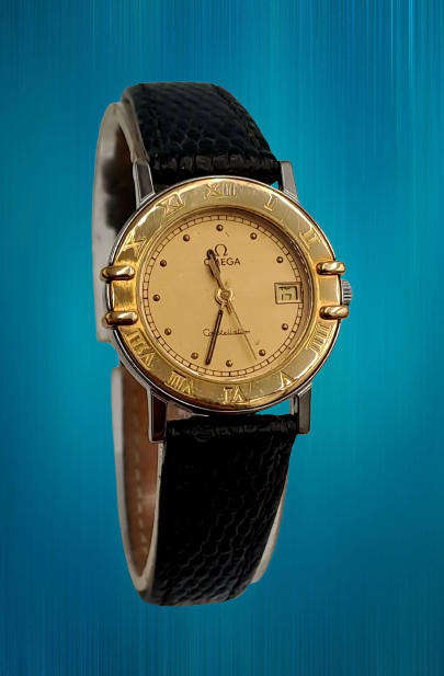 Vintage Ladies Omega Constellation Quartz Watch working