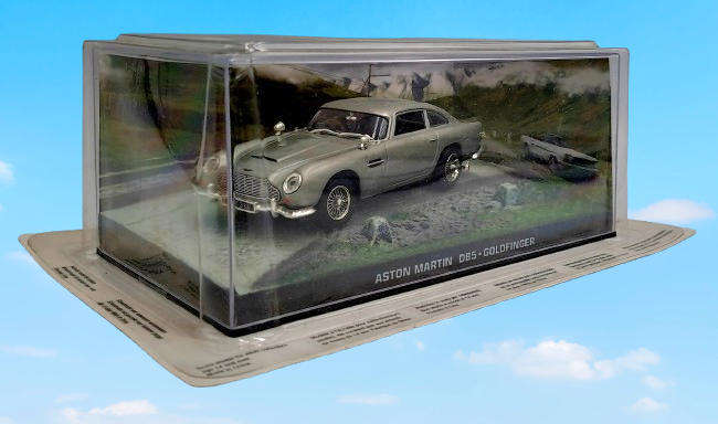 2007 GE Fabbri Ltd 007 Austin Martin DB5 - Goldfinger 1/43 scale- Die Cast