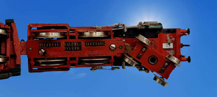 Vintage N Scale ARNOLD-N Schlepptenderlok BR36 Art No 2545 STEAM ENGINE-Boxed