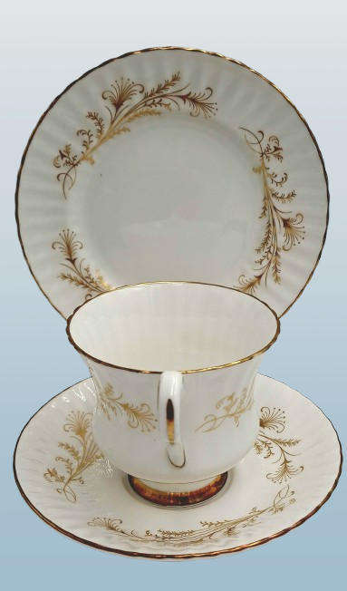 Vintage Paragon Lafayette Tea Trio- By appointment  to the Queen-