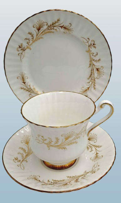 Vintage Paragon Lafayette Tea Trio- By appointment  to the Queen-