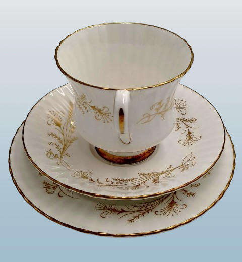 Vintage Paragon Lafayette Tea Trio- By appointment  to the Queen-
