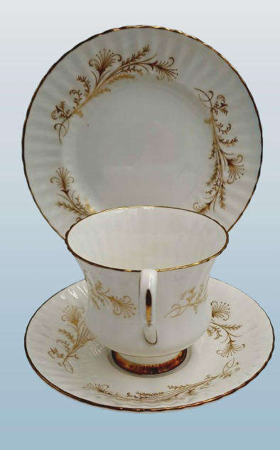 Vintage Paragon Lafayette Tea Trio- By appointment  to the Queen-