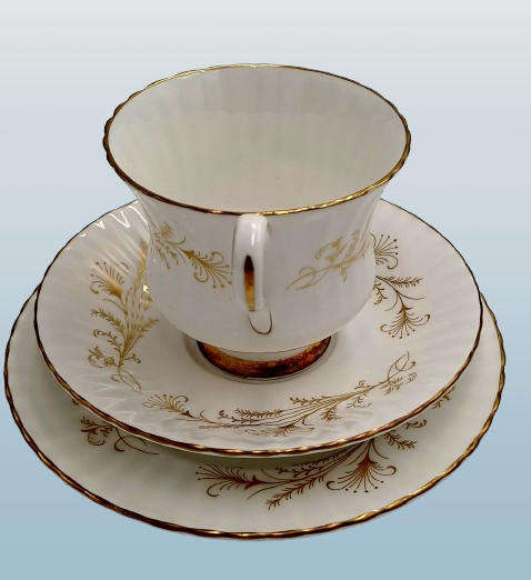 Vintage Paragon Lafayette Tea Trio- By appointment  to the Queen-