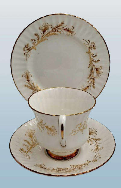 Vintage Paragon Lafayette Tea Trio- By appointment  to the Queen-