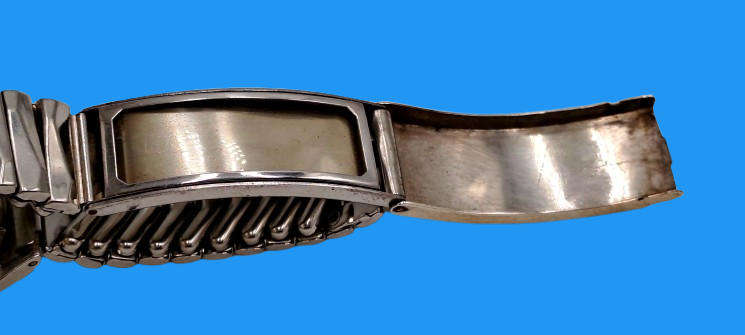 Vintage 1940's Swiss TISSOT Antimagnetique Men's Mechanical Watch -Working (sterling top strap)