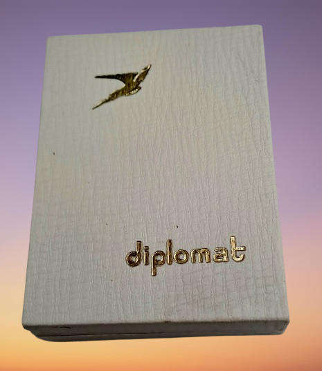 Vintage SAA (SAL) South African Airways Diplomat Cufflinks - Boxed