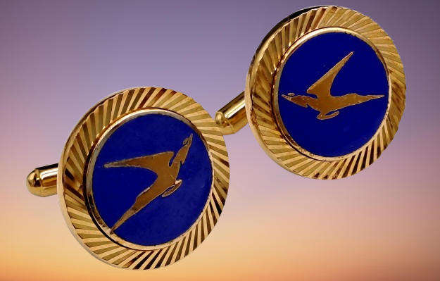 Vintage SAA (SAL) South African Airways Diplomat Cufflinks - Boxed