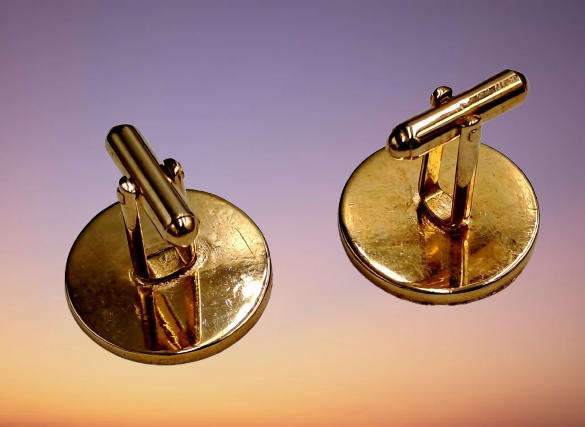 Vintage SAA (SAL) South African Airways Diplomat Cufflinks - Boxed