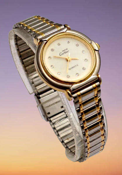 Pre-Owned Ladies Must de Cartier Quarts Watch-Working