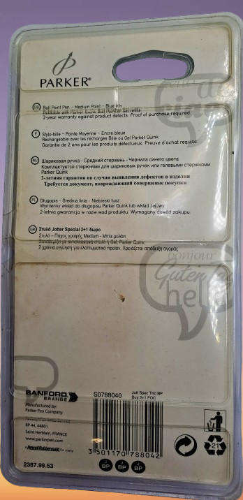 Old Stock 3 Parker Jotter  Ball Pens still in Packaging